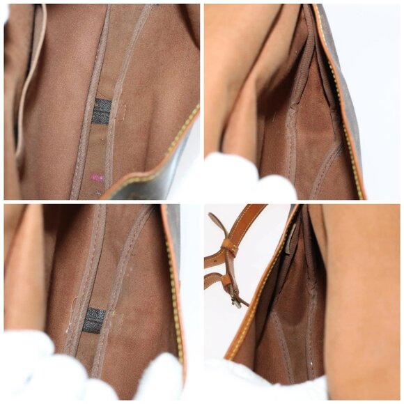 LOUIS VUITTON Monogram Saumur 30 Shoulder Bag M42256 LV Auth 115416 - Picture 15 of 16